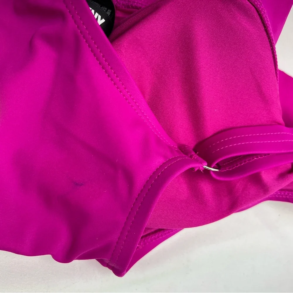 DKNY Hot Pink Swim top - Picture 10 of 10